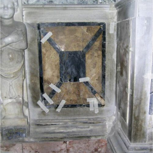 Particolare Cappella Alavolini prima