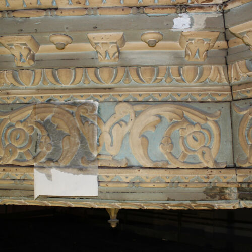 Pulitura con velina carta di riso e solvente