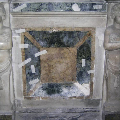 Particolare Cappella Alavolini prima