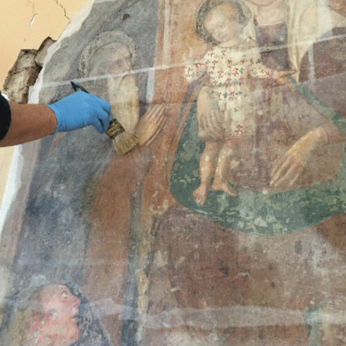 Applicazione di tela Calicot