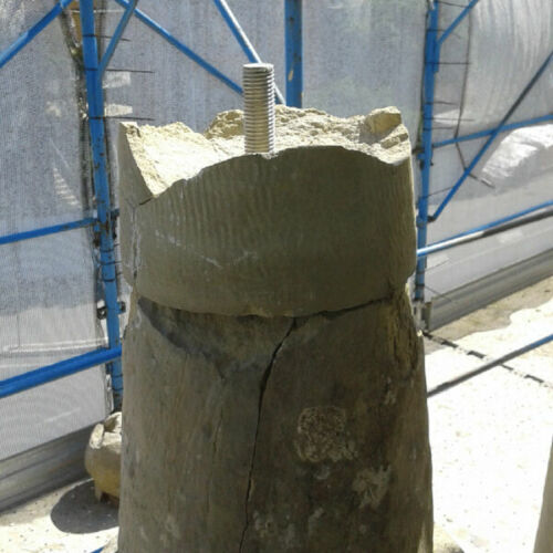 Messa in opera di sistema di ancoraggio